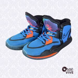 Nike Kyrie Infinity SE Tie-Dye DM3894-410 Youth 5.5Y Blue Basketball Shoes